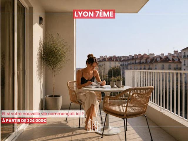Appartement Lyon 7ème 2 pièces RÉSIDENCE COLOMBE QUARTIER DES GIRONDINS