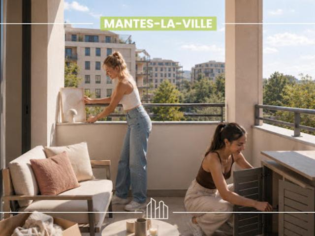 Appartement Mantes la Ville 3 pièces CLOS LYS PROCHE ÉCOLES