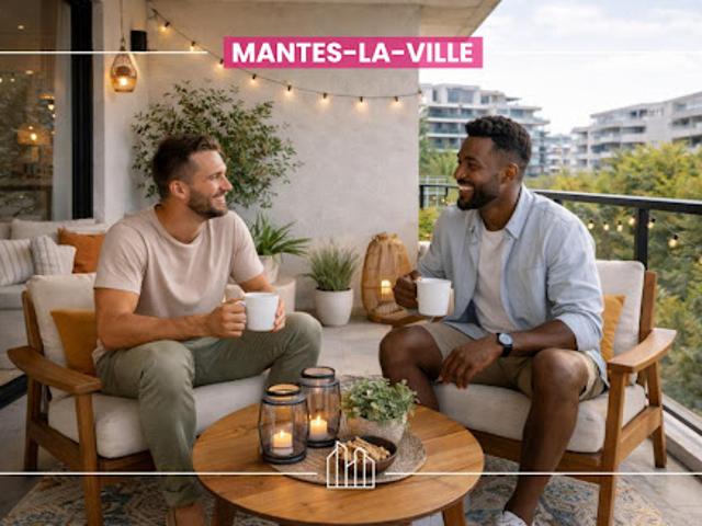 Appartement Mantes la Ville 2 pièces CLOS AMARILYS PROCHE COMMERCES