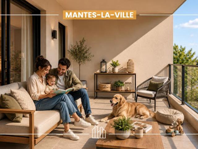 Appartement Mantes la Ville 4 pièces RÉSIDENCE ELLA PROX COMMERCES