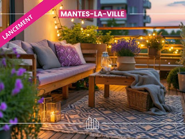 Appartement Mantes la Ville 2 pièces LE CLOS EDGAR PROX COMMERCES
