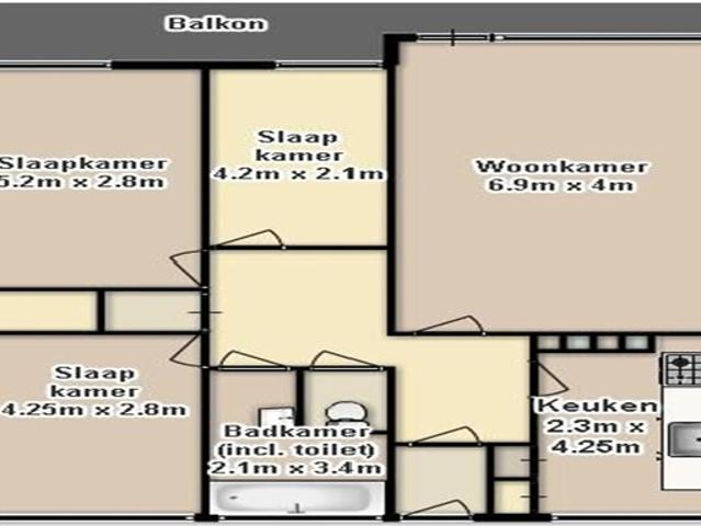 Appartement Malvert in Nijmegen