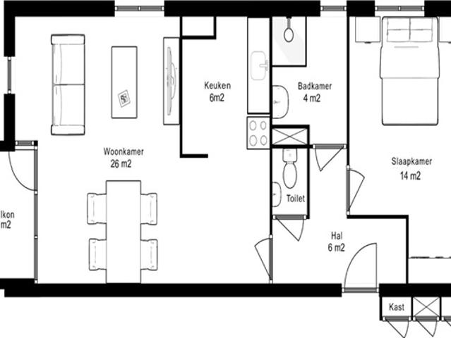Appartement Mallemolen in Den Haag