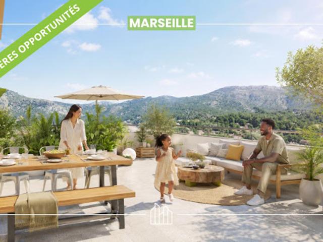 Appartement Marseille 11ème 3 pièces RÉSIDENCE NÉO PROX COMMODITÉS