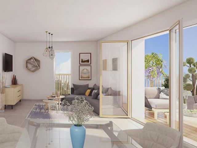 Appartement Marseille 12ème 2 pièces RÉSIDENCE LOUIS II