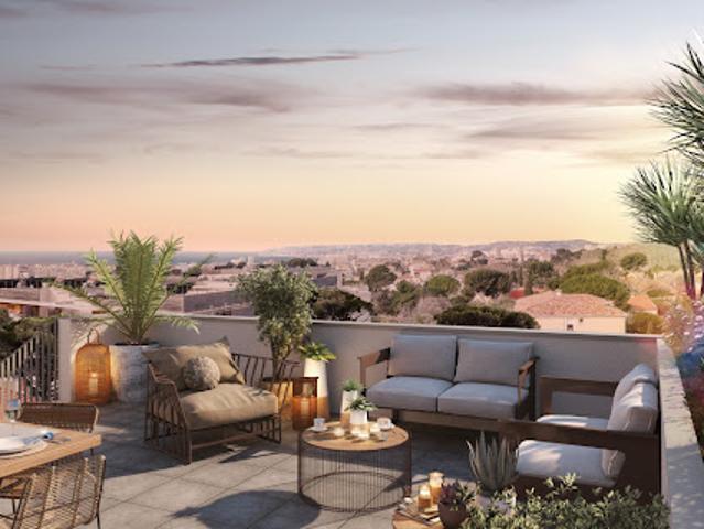 Appartement Marseille 14ème 3 pièces La Canopée