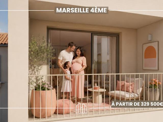 Appartement Marseille 4ème 2 pièces RÉSIDENCE LOUISE PROX COMMODITÉS