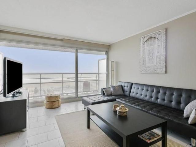 Appartement met 2 terrassen en frontaal zeezicht