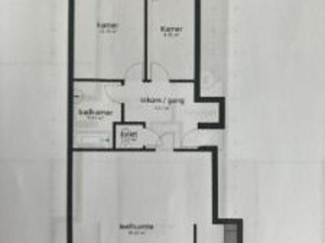 Appartement met 2 slaapkamers, terras en optioneel garage