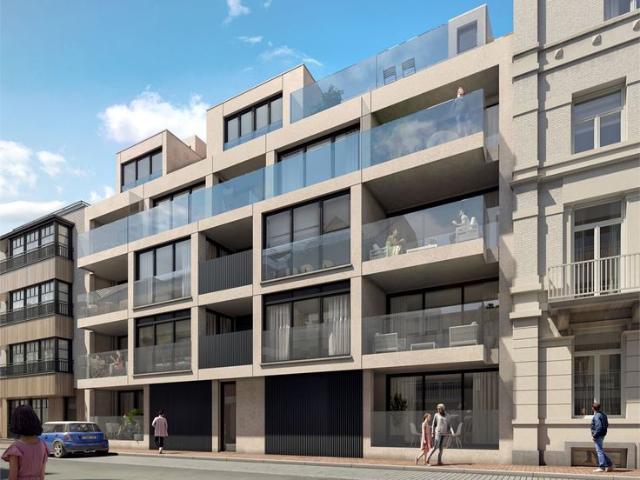 Appartement met 2 slaapkamers en terras nabij de zee