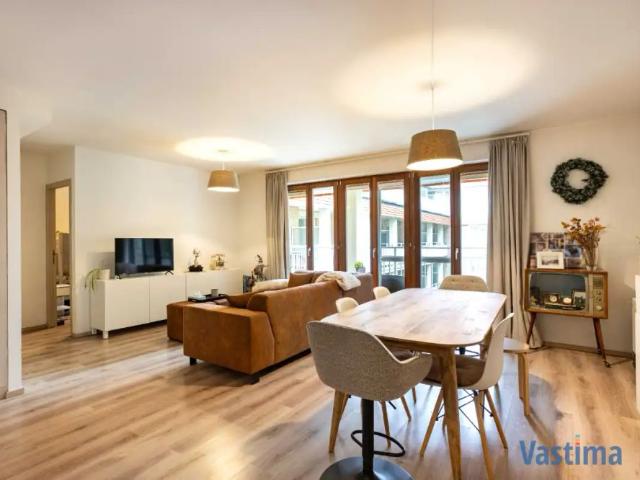 Appartement met 2 slaapkamers en parking aan de oevers van de Dender