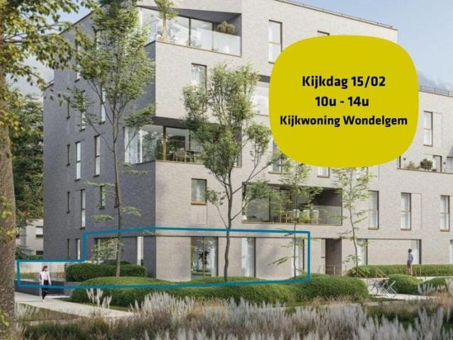 Appartement met 2 slpks en terras 6%BTW mogelijk