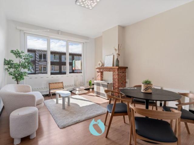 Appartement met 2 slpks en garage