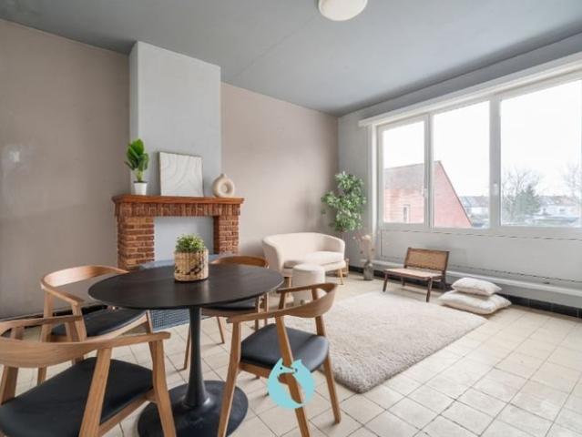Appartement met 2 slpks en garage