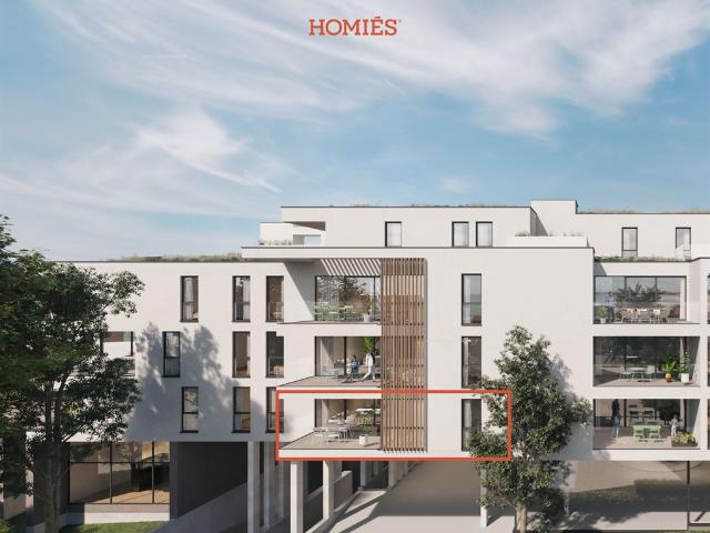 Appartement met 2 slpks en mooi terras