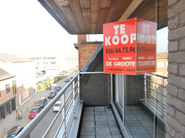 Appartement met autostaanplaats centrum Avelgem