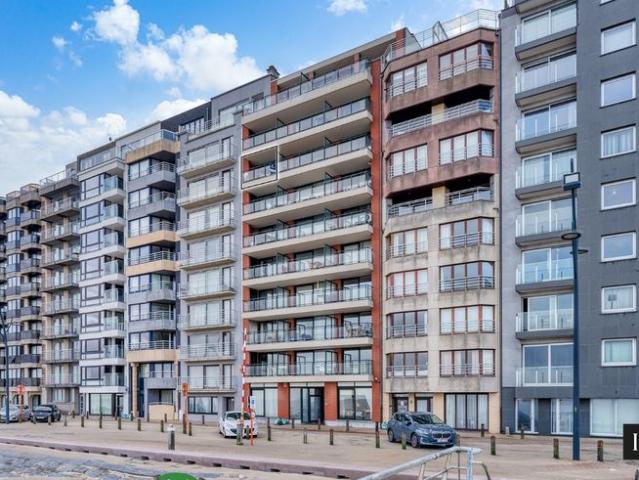 Appartement met frontaal zeezicht en 2 slaapkamers