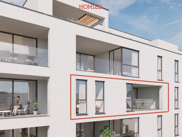 Appartement met twee slaapkamers en mooi terras