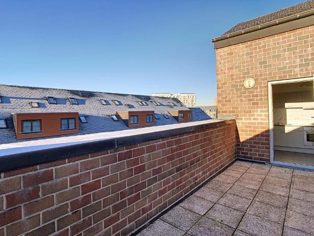 Appartement met twee slaapkamers in Evere