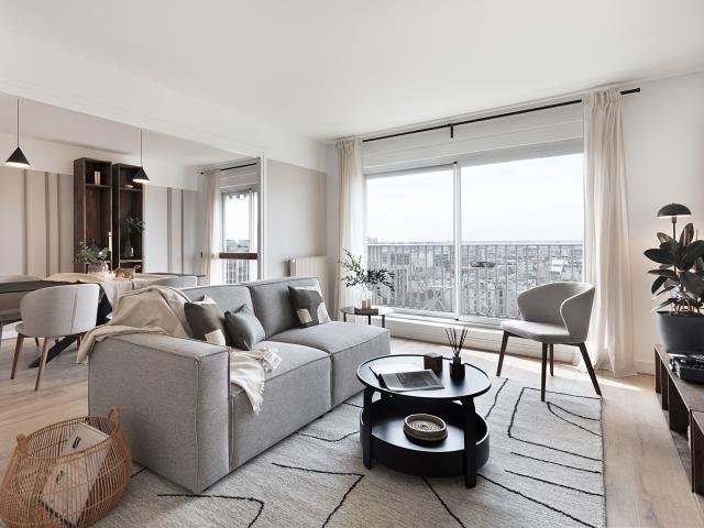 Appartement meublé 3 pièces 101 m²