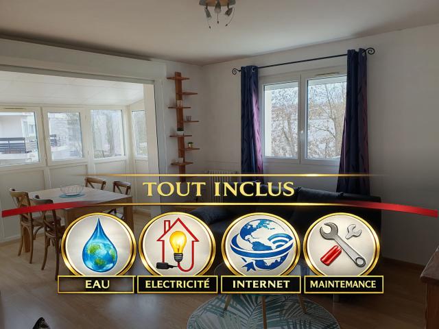 Appartement meublé 3 pièces 52 m²