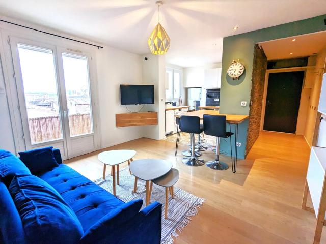 Appartement meublé 3 pièces 53 m²