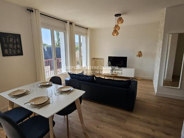 Appartement meublé 3 pièces 57 m²