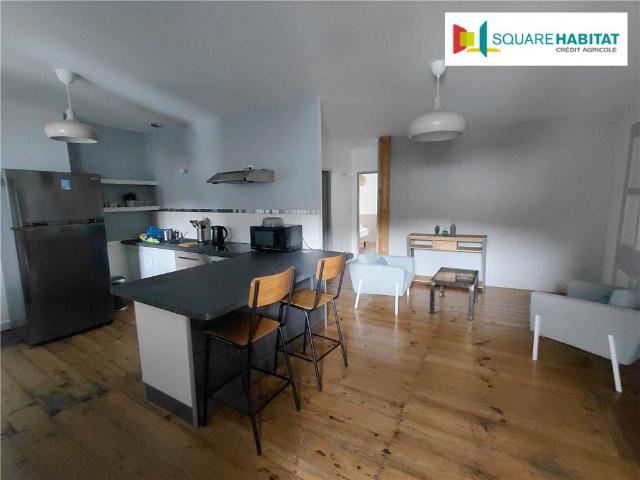 Appartement meublé 3 pièces 57 m²