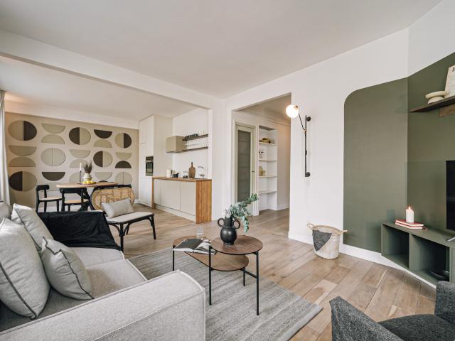 Appartement meublé 3 pièces 57 m²