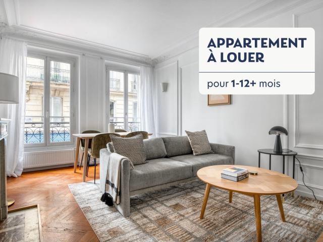 Appartement meublé 3 pièces 58 m²