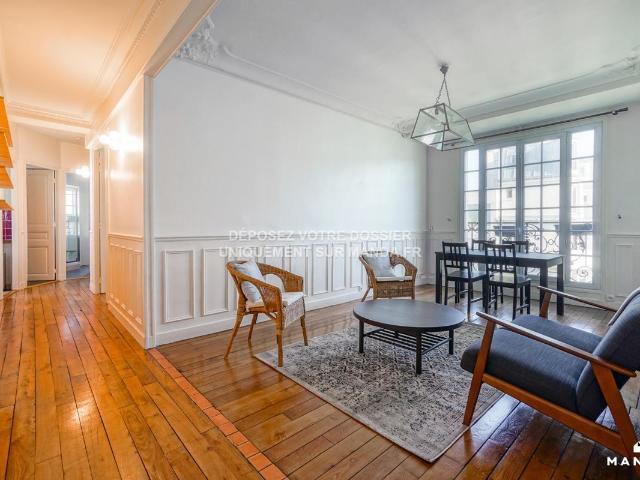 Appartement meublé 3 pièces 59 m²