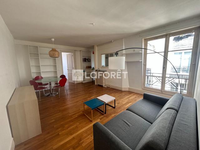 Appartement meublé 3 pièces 59 m²
