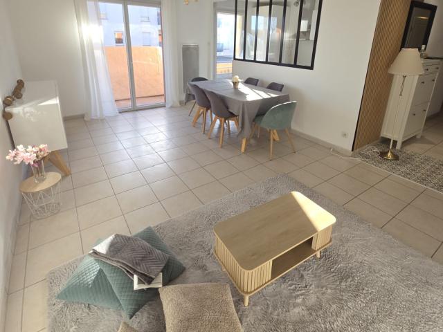 Appartement meublé 3 pièces 59 m²