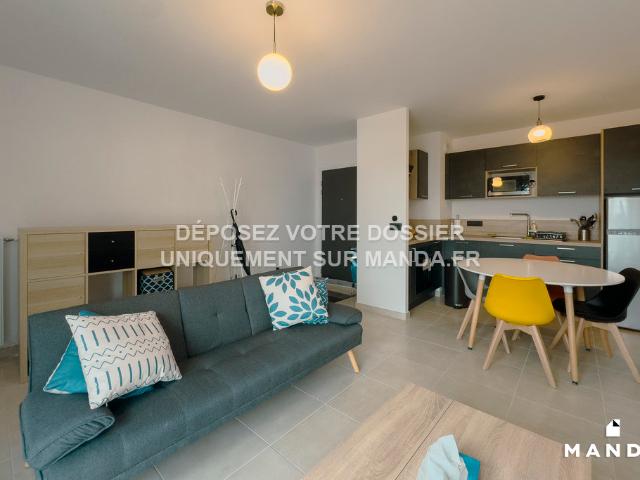 Appartement meublé 3 pièces 61 m²