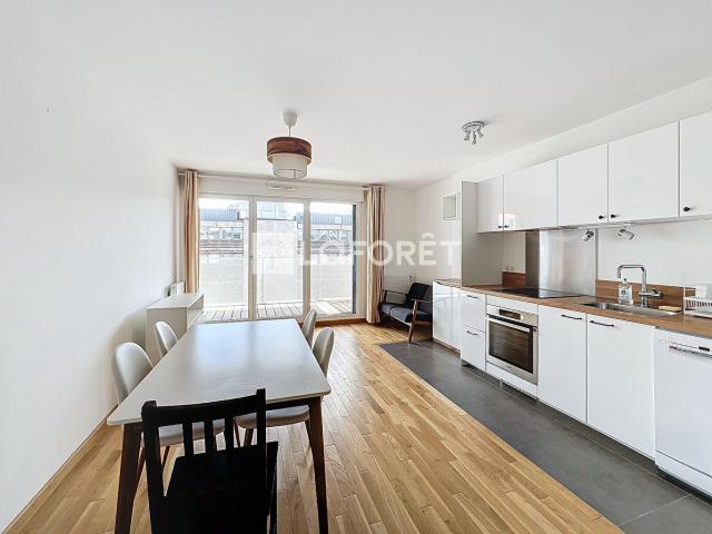 Appartement meublé 3 pièces 62 m²