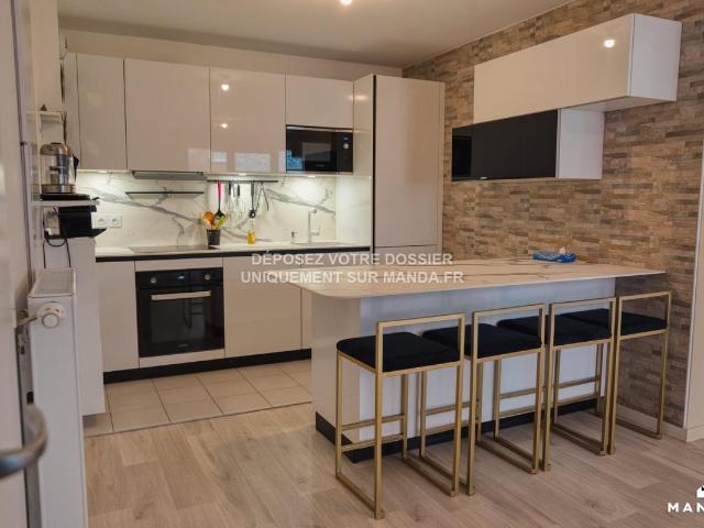 Appartement meublé 3 pièces 62 m²