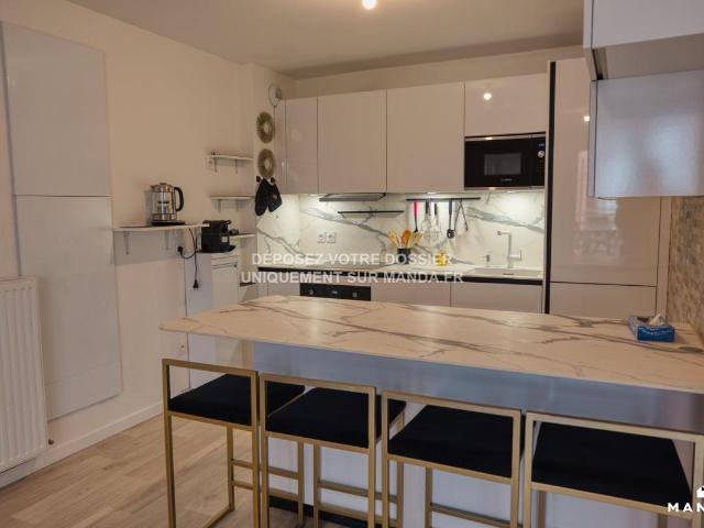 Appartement meublé 3 pièces 62 m²