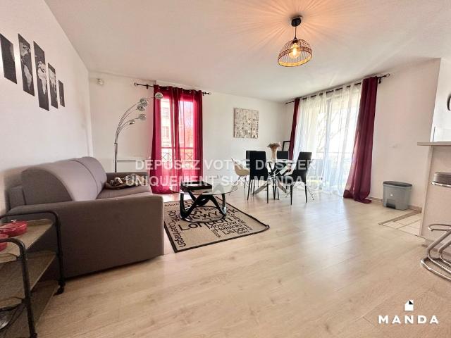 Appartement meublé 3 pièces 63 m²