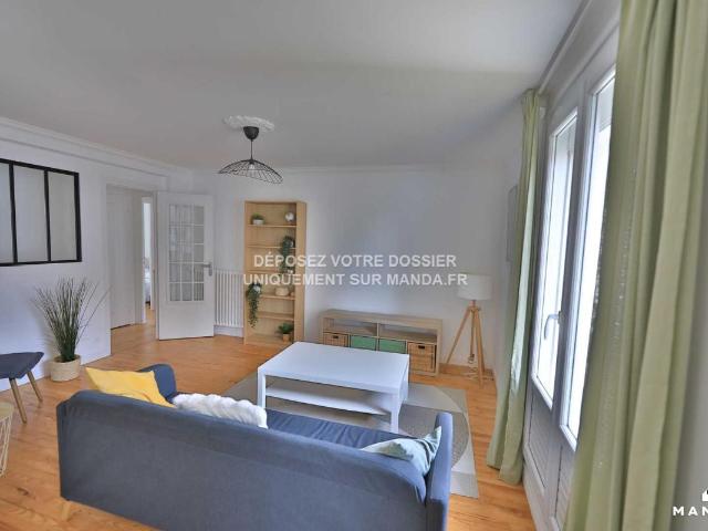 Appartement meublé 3 pièces 63 m²