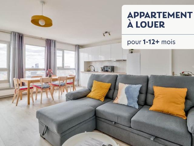 Appartement meublé 3 pièces 69 m²