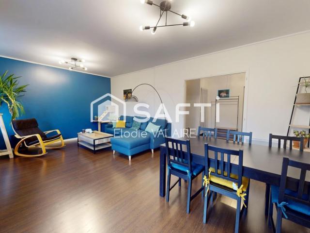 Appartement meublé 3 pièces 71 m²