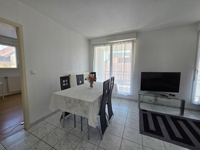 Appartement meublé 3 pièces « prêt à vivre » Balcon & Parking