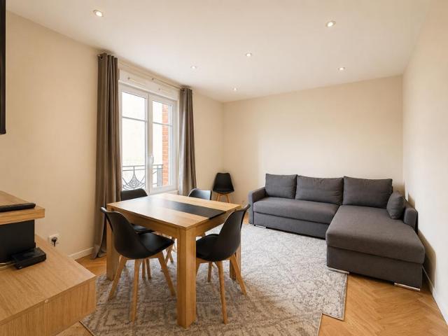 Appartement meublé 3 pièces refait à neuf