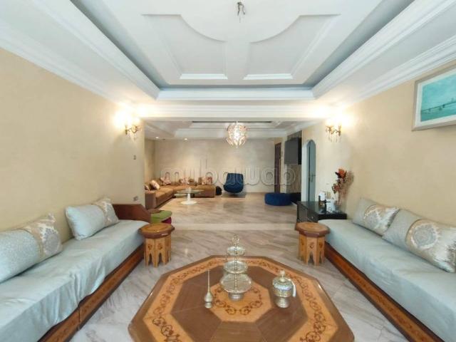 Appartement meublé 160m² Maarif extention 9000 dh