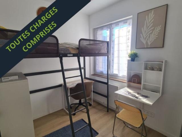 Appartement meublé 1 pièce 10 m²