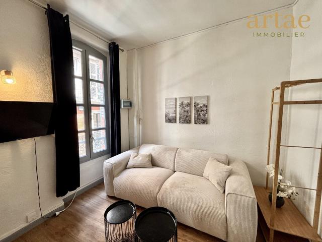 Appartement meublé 1 pièce 17 m²