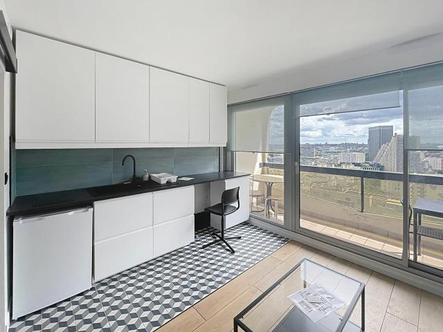 Appartement meublé 1 pièce 17 m²