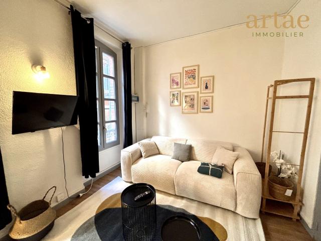 Appartement meublé 1 pièce 17 m²