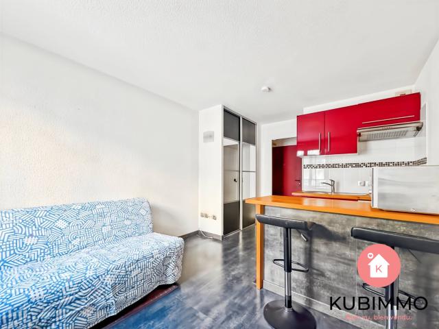 Appartement meublé 1 pièce 17 m²