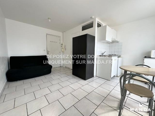 Appartement meublé 1 pièce 17 m²